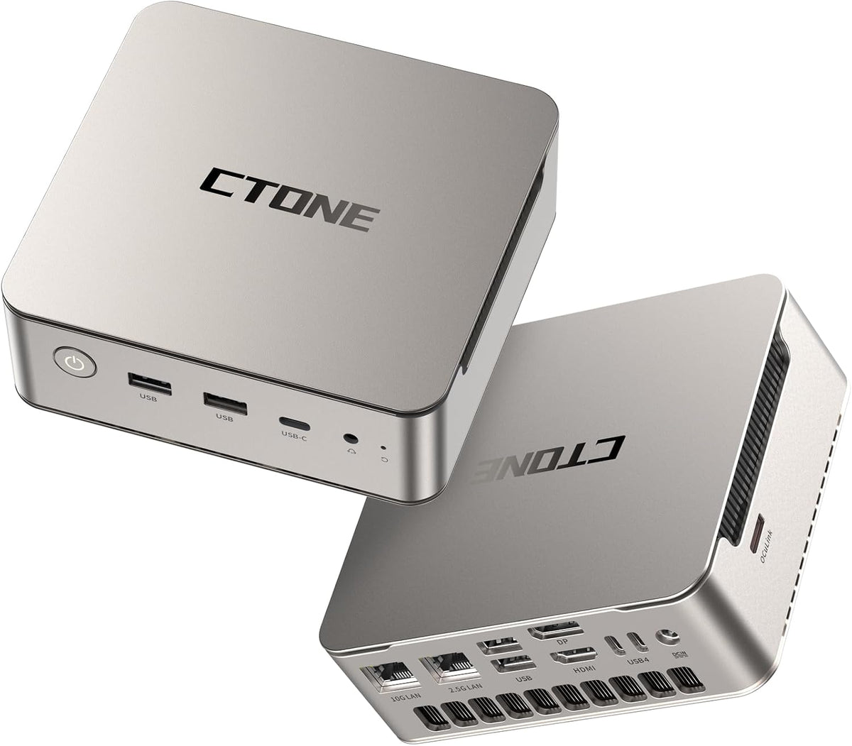 CTONE AI Mini PC Ultra X7 358H, 32 GB RAM, 1 TB SSD